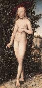 CRANACH, Lucas the Elder Venus Standing in a Landscape  fdg oil painting picture wholesale